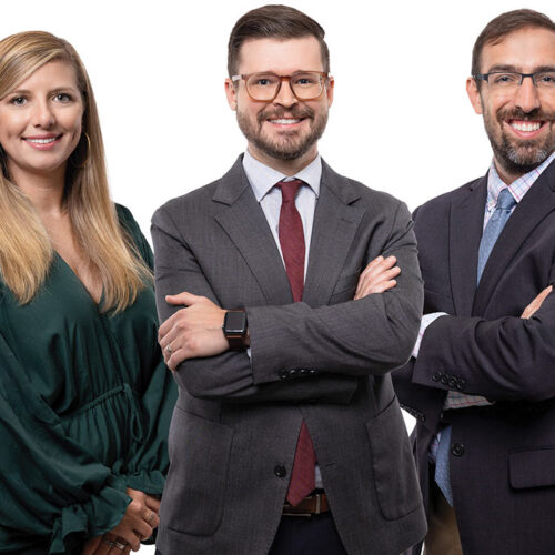 Michelle Enfinger, Jake Johnson, and Nick Vansyoc are promoted to Firm Director.