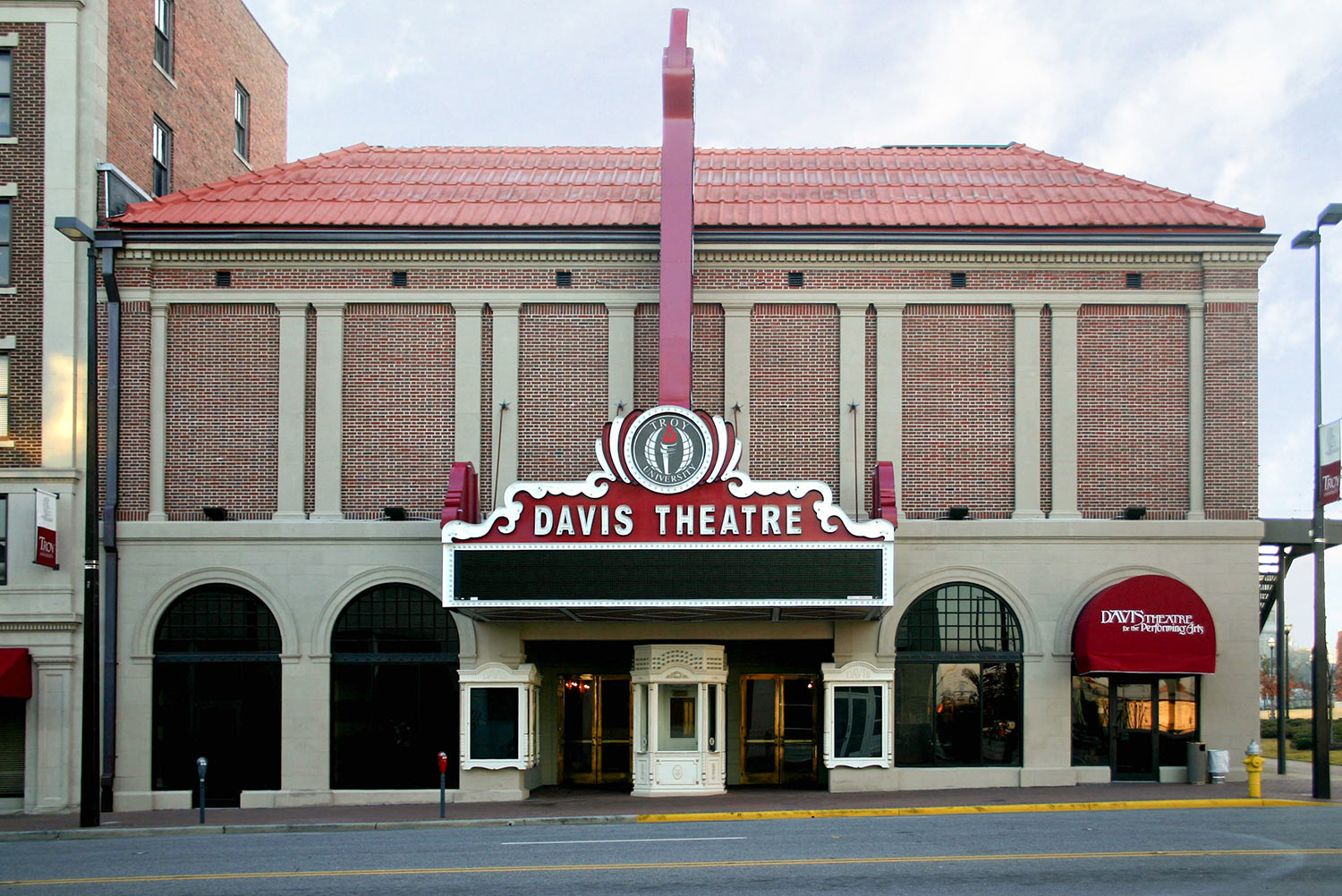 Troy University Davis Theatre Façade photo 3